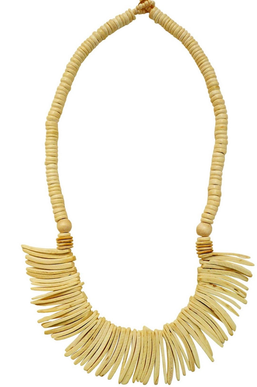 Ethnic spike Necklace