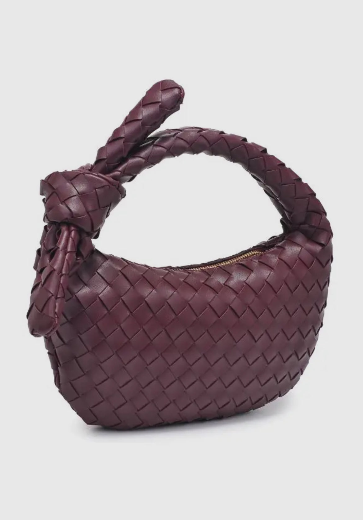 Lizbeth Woven Knot Clutch