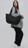 Intuition East West Woven Nylon Tote