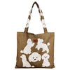 Cute puppies tote