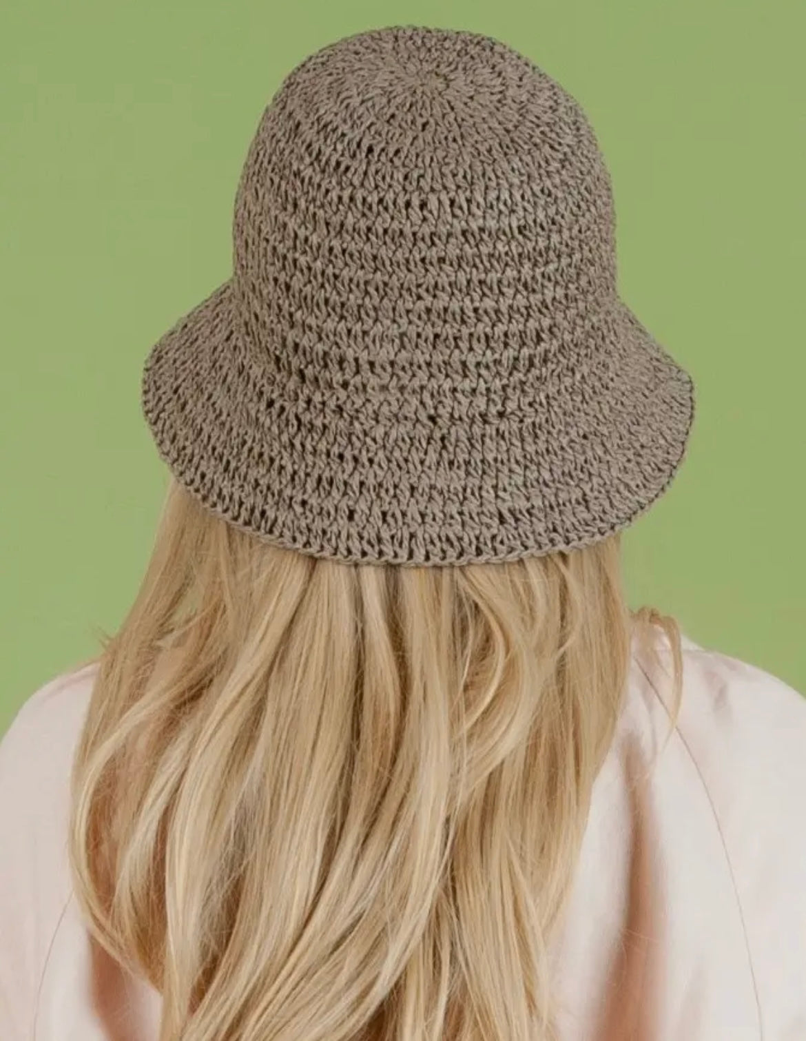 Relaxed Brim Bucket Hat