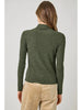 Knit Mock Neck Long Sleeve Top