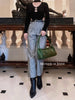 Italian Handmade Vegetable Tanned Leather Shoulder Bag: LIGHT CHOCOLATE