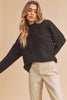 334BK Ryleigh Sweater: Charcoal