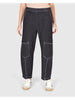 Papaya Relaxed Pants, Black Denim