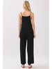 Spaghetti Strap Wide Leg Jumpsuit