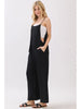 Spaghetti Strap Wide Leg Jumpsuit