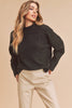 334BK Ryleigh Sweater: Charcoal