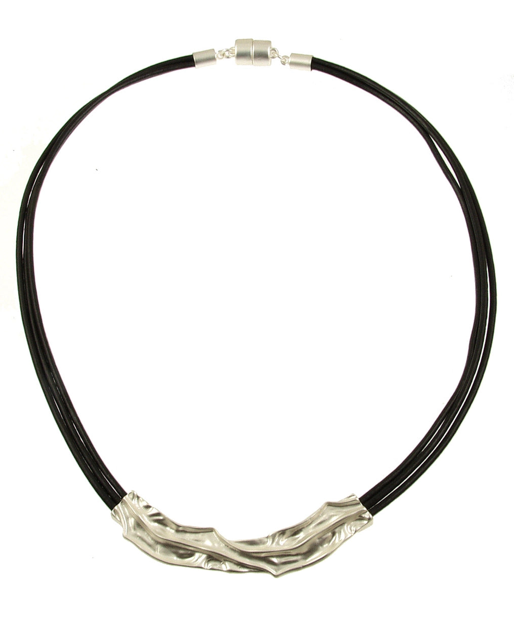 Twist Design Leather Necklace