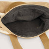 Faux Suede Large Shoulder Bag – Camel & Cream (Cipria)