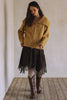BOUCLE ZIP-UPCARDIGAN SWEATER