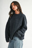 334BK Ryleigh Sweater: Charcoal