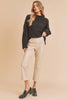 334BK Ryleigh Sweater: Charcoal