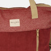 Corduroy Large Handbag – Burgundy (Arde)