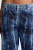 Mid-Rise Tie-Dye Curve Jeans: Navy Tiedye