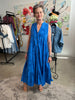 Sleeveless Cotton Long Dress