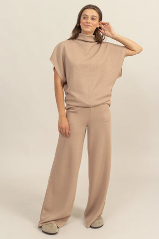 Dolman sleeve top and pants set