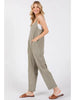 Relaxed Cotton Jumpsuit