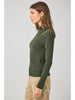 Knit Mock Neck Long Sleeve Top
