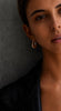 Lucia Hoops | Gold Geometric Angular Hoop Earrings