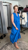 Sleeveless Cotton Long Dress