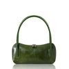 Italian Handmade Vegetable Tanned Leather Shoulder Bag: LIGHT CHOCOLATE
