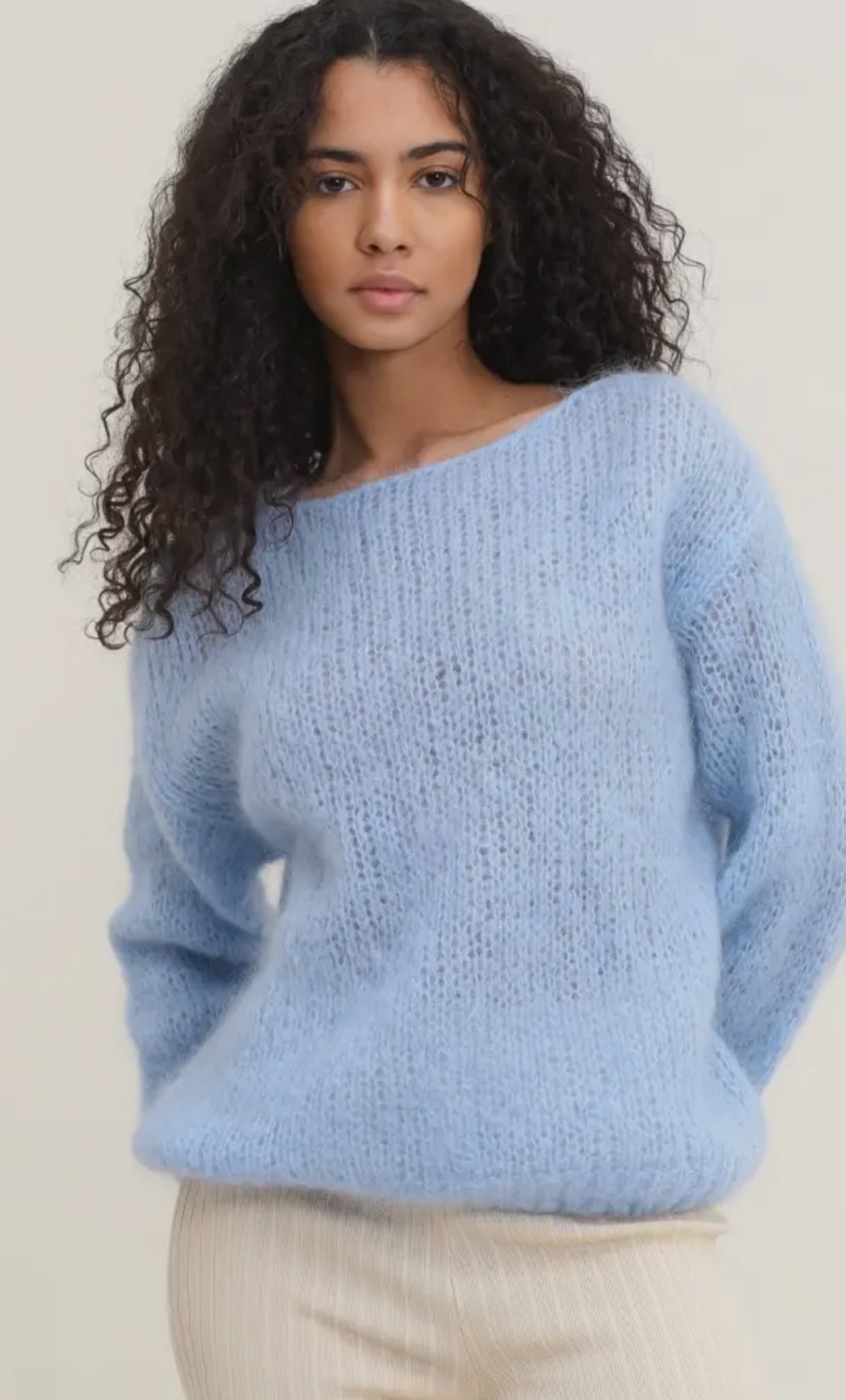 Mohair and Wool Sweater