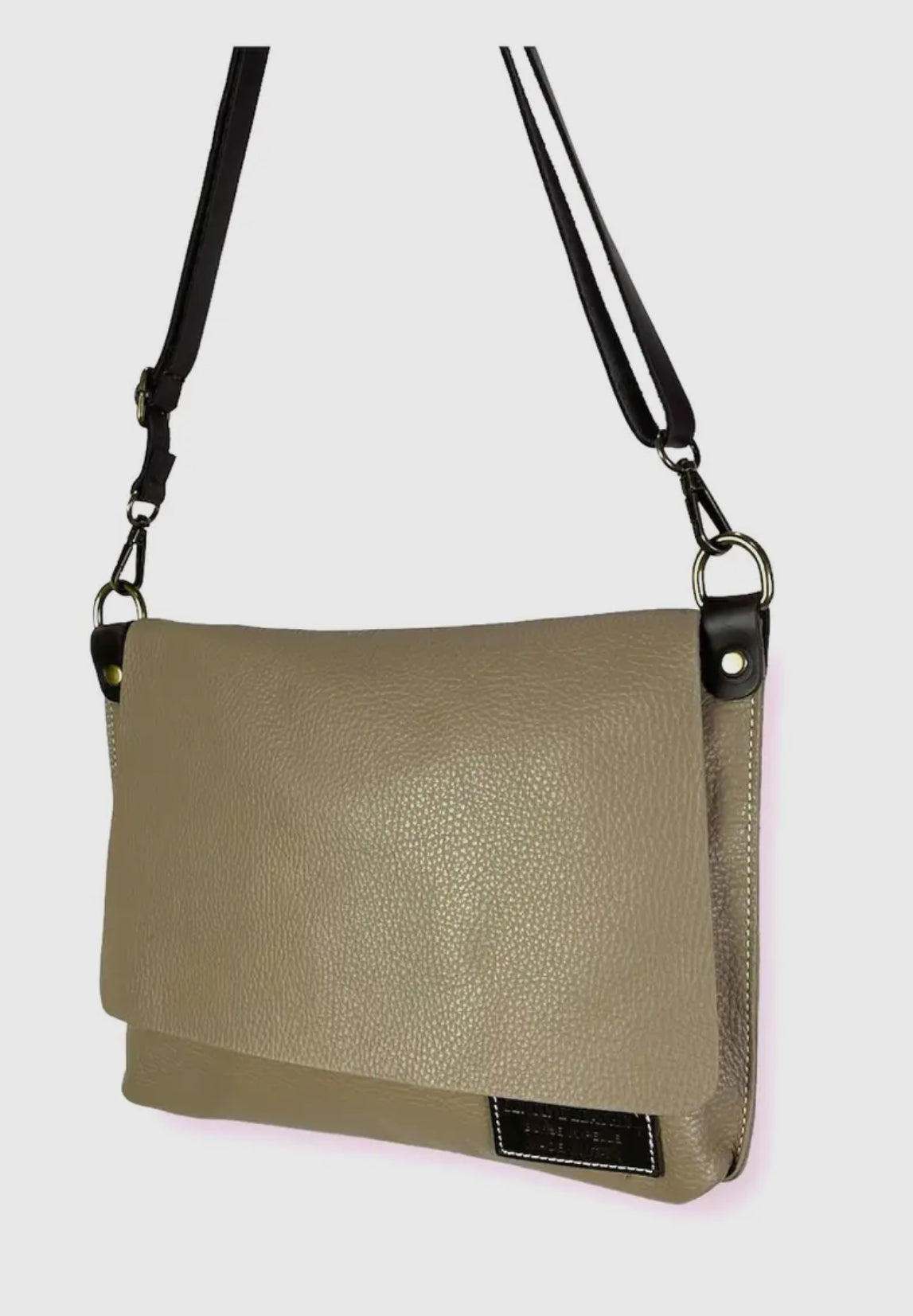 Leather Shoulder Flap Bag