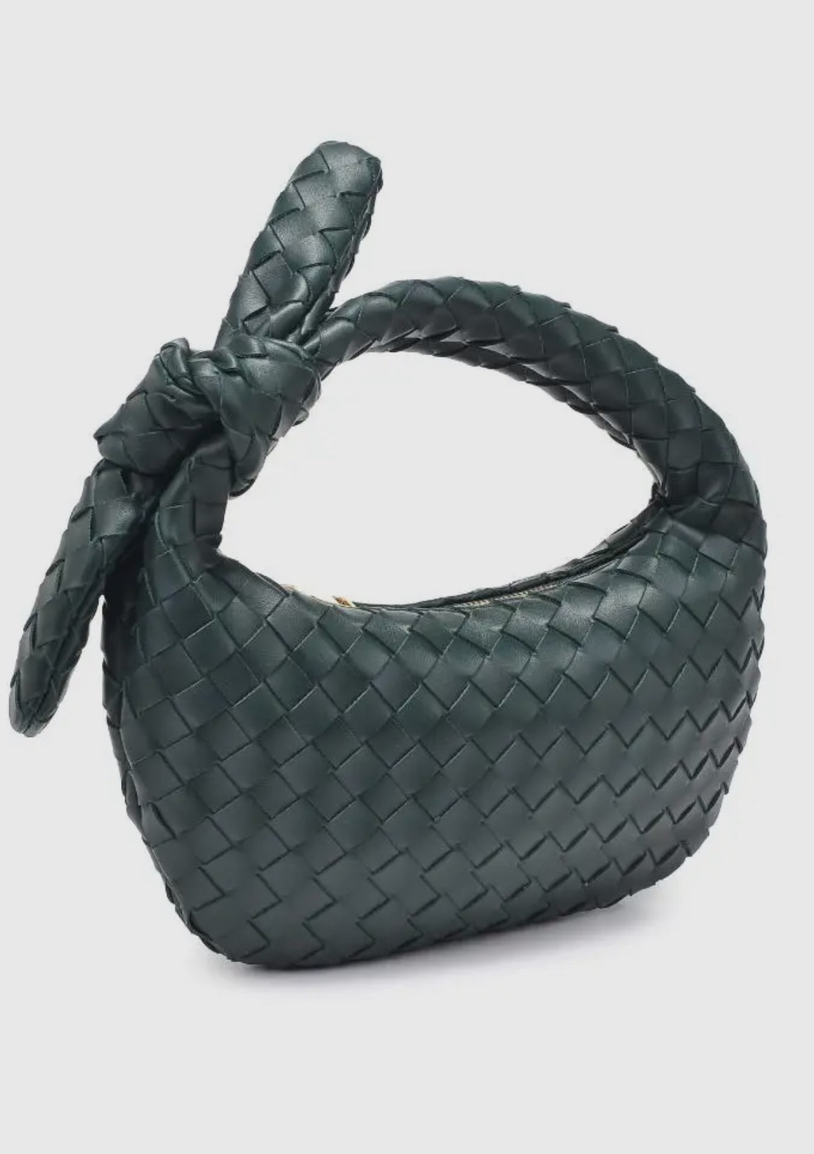 Lizbeth Woven Knot clutch