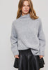 Mock neck knit Top