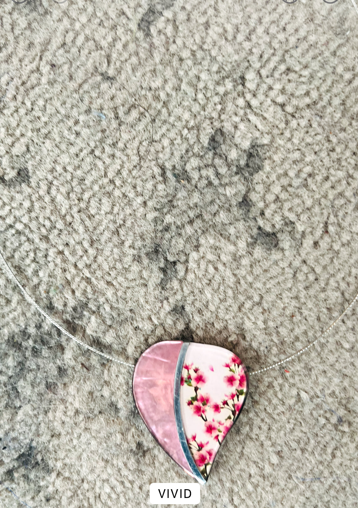 Oxidized Silver Necklace