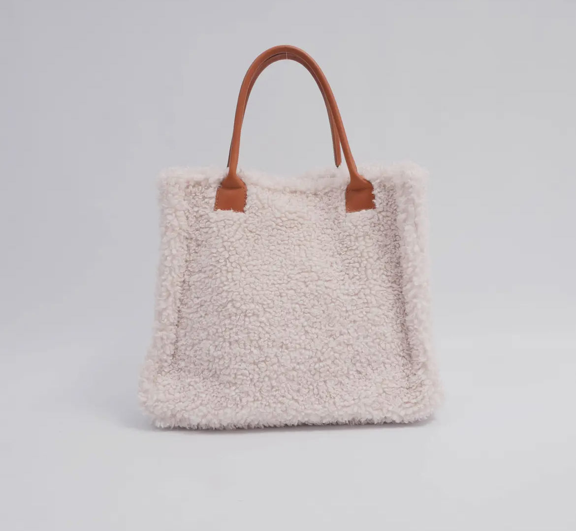 Faux Fur tote Bag