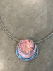 3 stack Pendant Necklace with magnetic closure