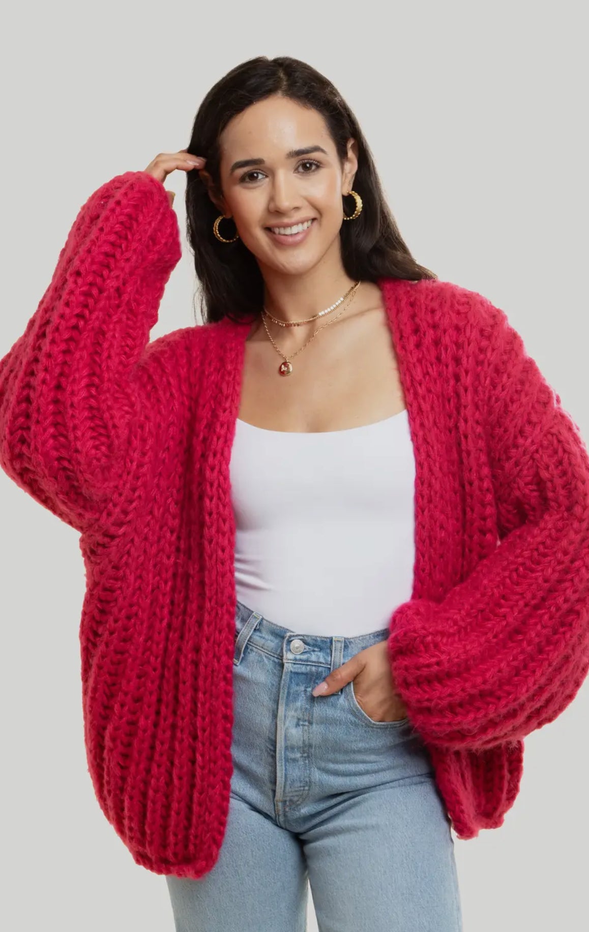 Chunky Knit Cardigan