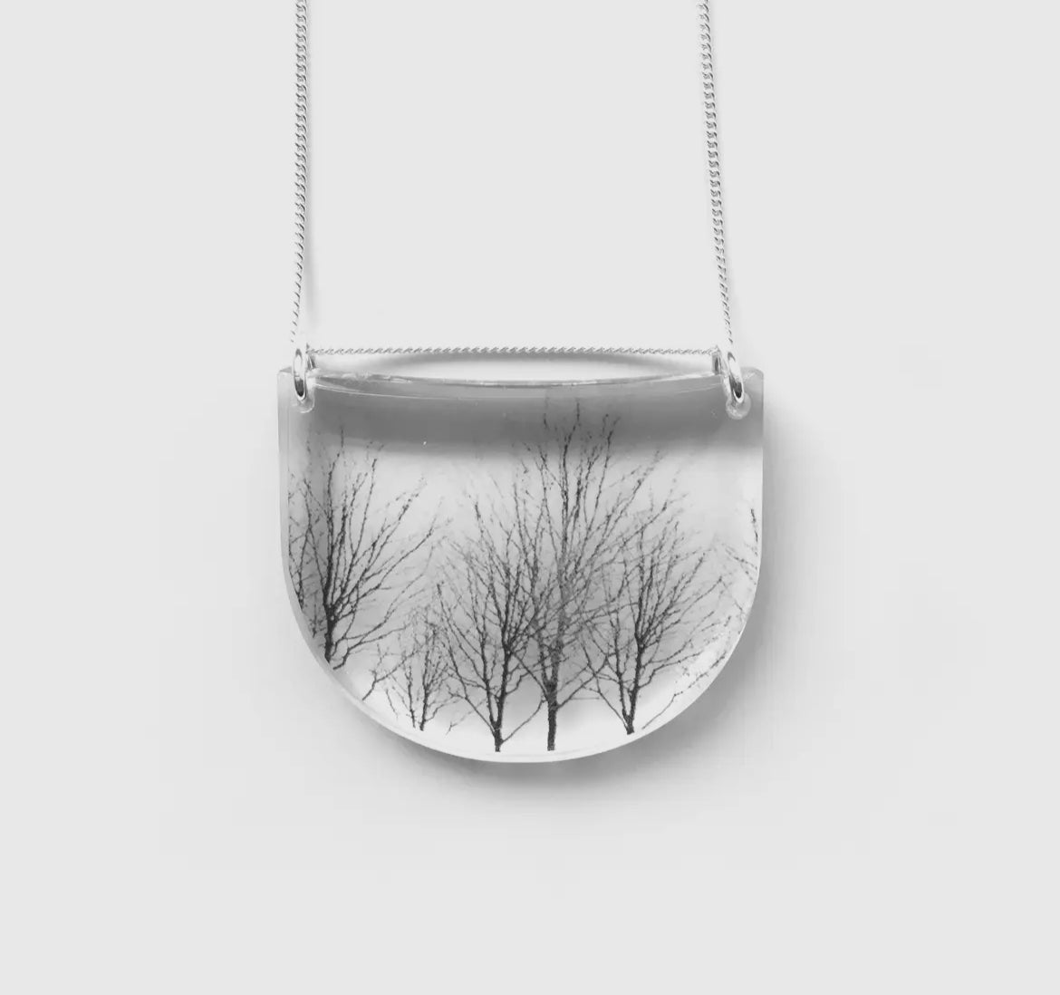 Drop trees Necklace