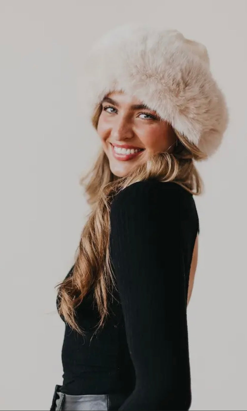 Noelle Faux Fur Hat