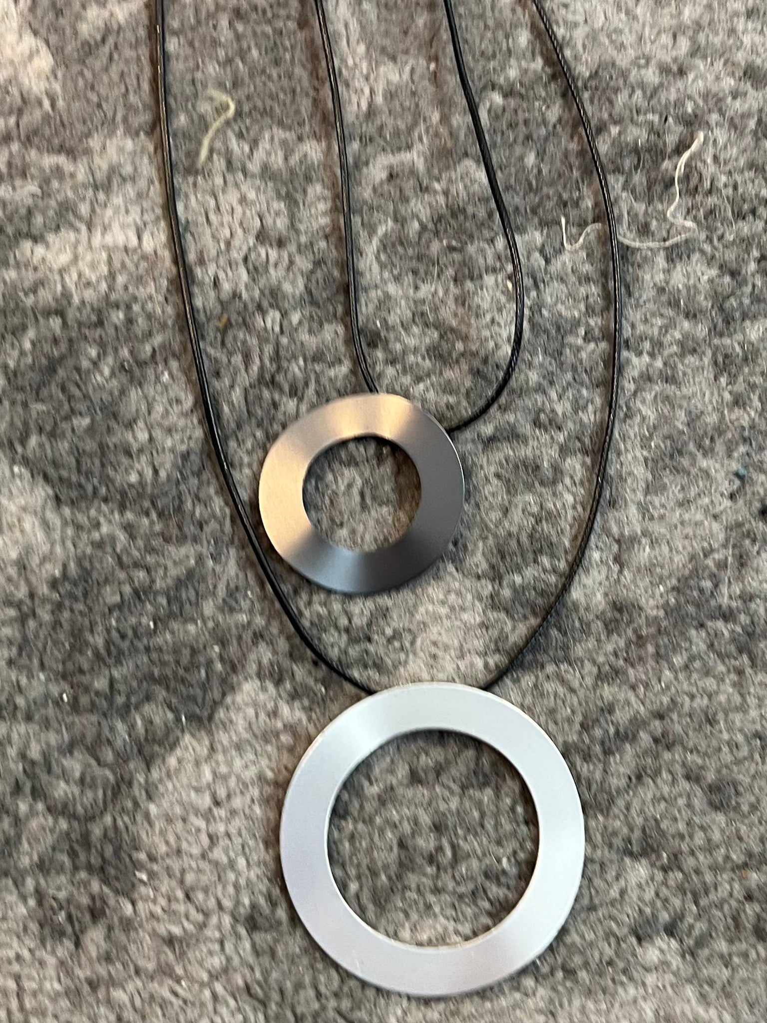 Circle Cord Necklace