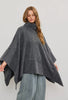 Turtleneck Sweater Poncho