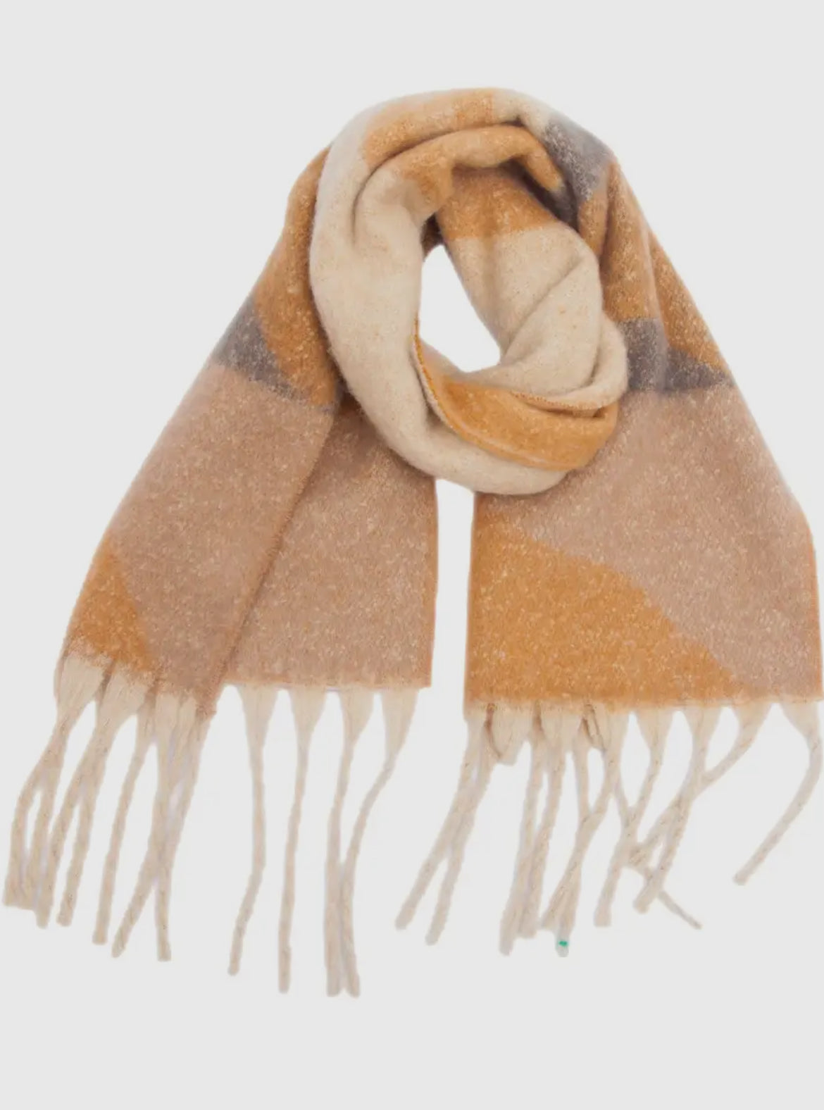 Tassel Mohair Scarf