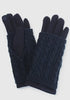 Double Layer Knitted Touch Screen Women's Gloves