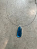 N-Resin Pendant necklace with magnetic closure