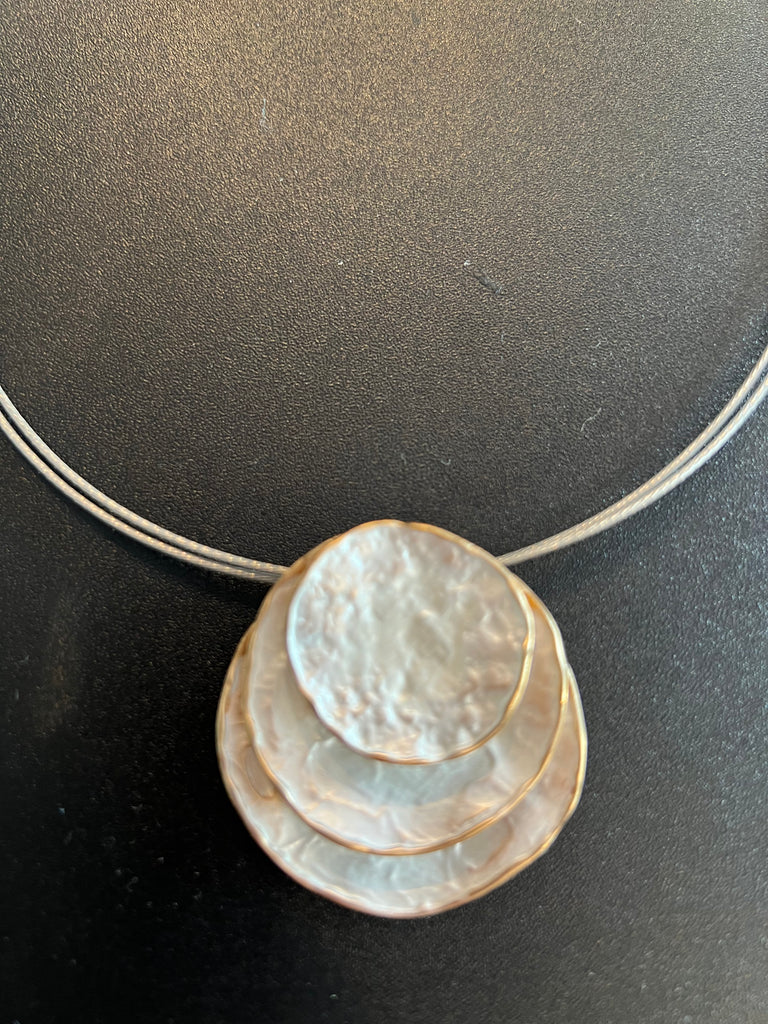 3 Stack Pendant Necklace