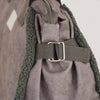 Faux Suede Large Shoulder Bag – Black (Cene)