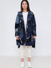 Printed Wool Blend Coat