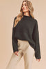 334BK Ryleigh Sweater: Charcoal