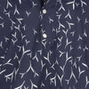 Women's Rain Poncho - Navy and White