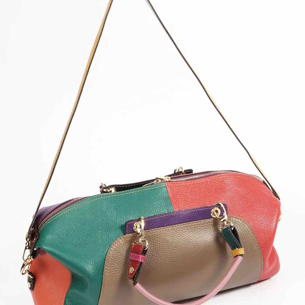 Leather Rachelle Multicolor Bag