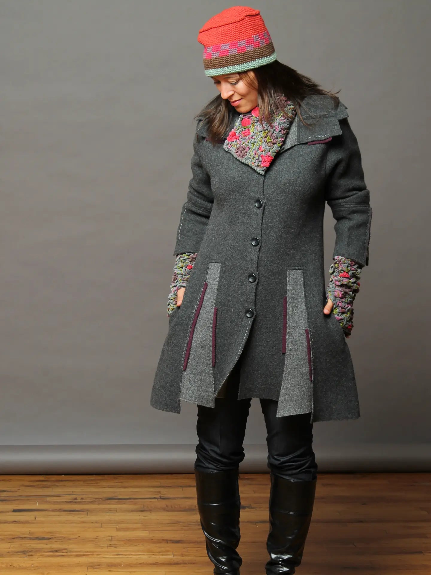 Bric Brac Boiled Wool Jacket