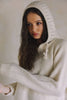 KNIT HOODIE SWEATER T0013: OLIVE