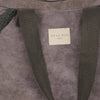 Faux Suede Large Shoulder Bag – Black (Cene)